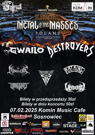 Plakat - Bloodstock Metal 2 the Masses Poland