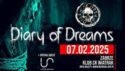 Plakat - Diary Of Dreams, Unify Separate