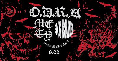 Plakat - o.d.r.a., Męty, Engraver