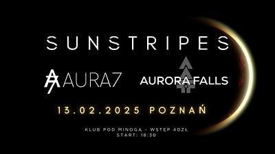 Plakat - Sunstripes, Aura7, Aurora Falls