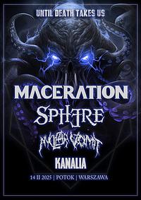 Plakat - Maceration, Sphere, Nuclear Vomit