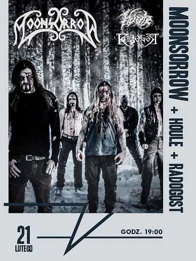 Plakat - Moonsorrow, Houle, Radogost, Dymna Lotva