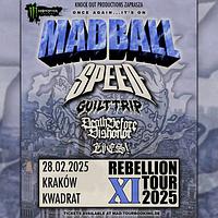 Plakat - Madball, Speed, Guilt Trip, Death Before Dishonor