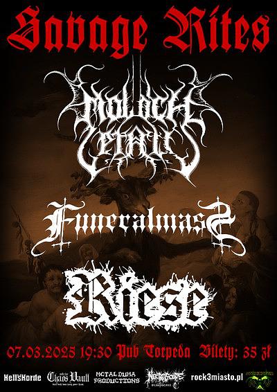 Plakat - Moloch Letalis, Funeral Mass, Riese