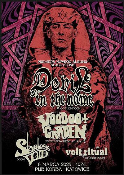 Plakat - Devil In The Name, Voodoo Garden