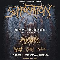 Plakat - Suffocation, Fuming Mouth, Angelmaker