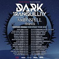 Plakat - Dark Tranquillity, Moonspell, Hiraes