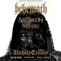 Plakat - Behemoth, Satyricon, Rotting Christ