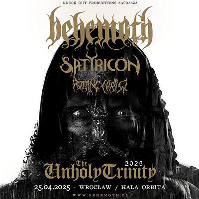 Plakat - Behemoth, Satyricon, Rotting Christ