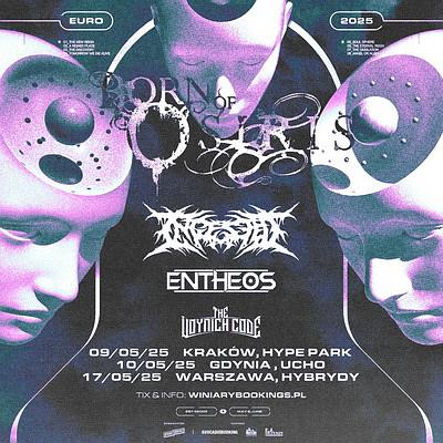 Plakat - Born Of Osiris, Ingested, Entheos