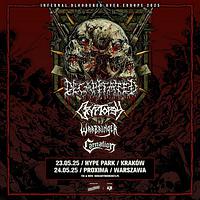 Plakat - Decapitated, Cryptopsy, Warbringer