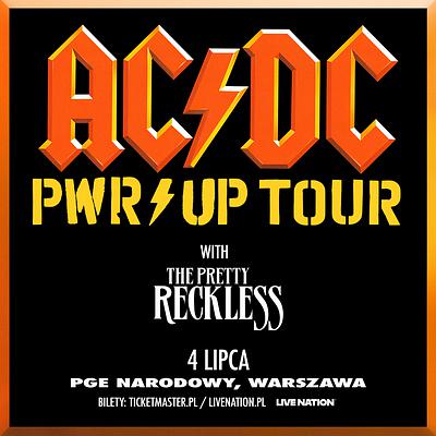 Plakat - AC/DC, The Pretty Reckless