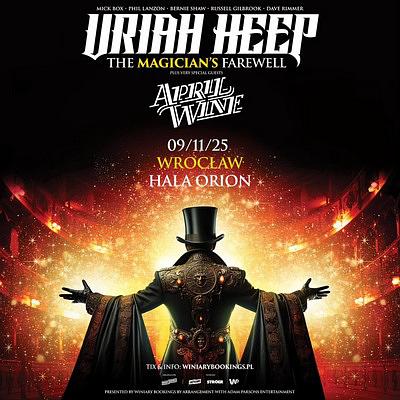 Plakat - Uriah Heep, April Wine