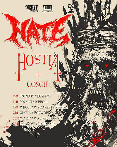 Plakat - Hate, Hostia